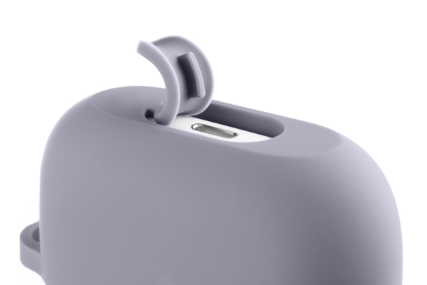Чохол 2Е для навушників Apple AirPods Pro, Pure Color Silicone (2.5mm), Grey