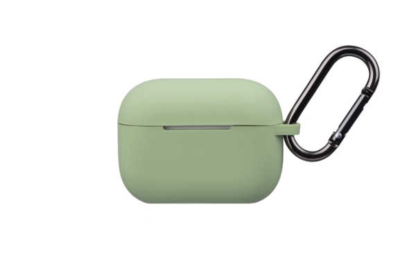 Чохол 2Е для навушників Apple AirPods Pro, Pure Color Silicone (2.5mm), Light green