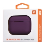 Чохол 2Е для навушників Apple AirPods Pro, Pure Color Silicone (2.5mm), Marsala