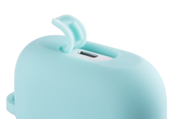 Чохол 2Е для навушників Apple AirPods Pro, Pure Color Silicone (2.5mm), Mint