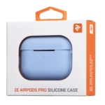 Чохол 2Е для навушників Apple AirPods Pro, Pure Color Silicone (2.5mm), Sky blue