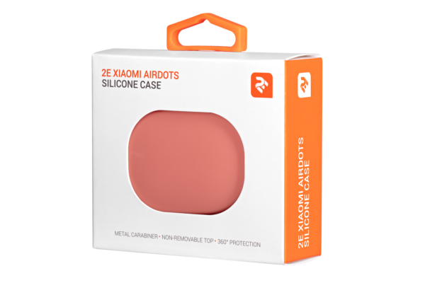 Чохол 2Е для Xiaomi AirDots, Pure Color Silicone (1.5mm), Light pink