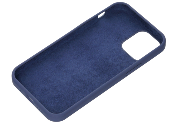 Чохол 2Е для Apple iPhone 12 (5.4″), Liquid Silicone, Midnight Blue