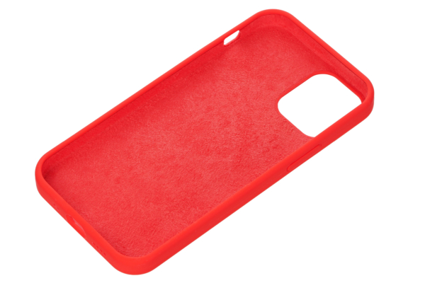 Чохол 2Е для Apple iPhone 12 (5.4″), Liquid Silicone, Red
