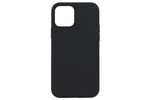 2E Case for Apple iPhone 12 (6.1″), Liquid Silicone, Black