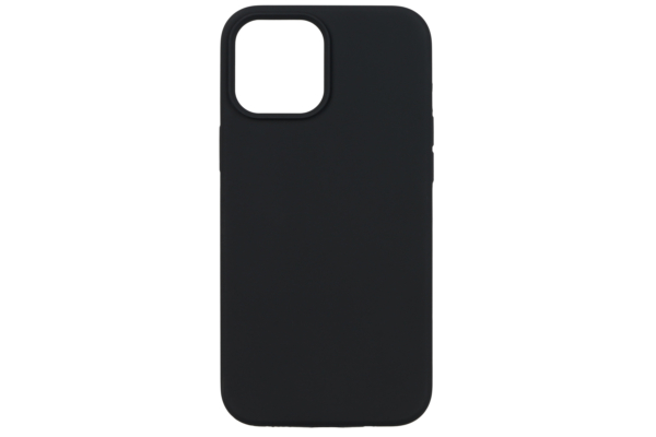 2E Case for Apple iPhone 12 Pro Max (6.7″), Liquid Silicone, Black