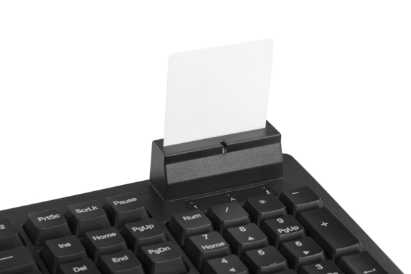 Клавіатура 2E KС 1030 Smart Card USB Black