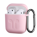 Чохол 2Е для Apple AirPods, Pure Color Silicone Imprint (1.5mm), Light pink