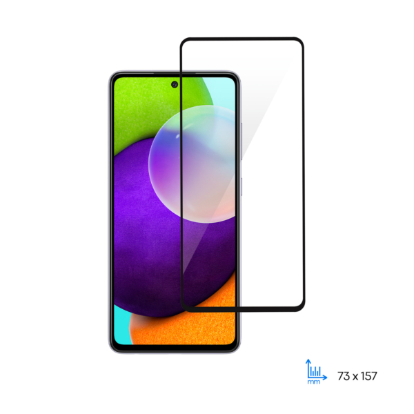 Защитное стекло 2E для Samsung Galaxy A52 (A525), 2.5D FCFG, black border