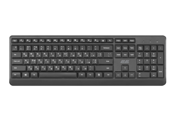 Клавіатура 2E KS220 WL Black