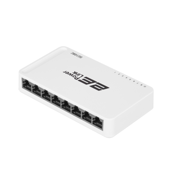 Switch 2E PowerLink SG108C 8xGE, unguided