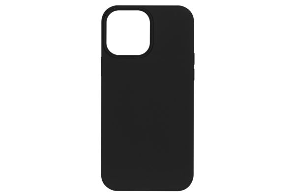 2E Basic case for Apple iPhone 13 Pro Max, Liquid Silicone, Black