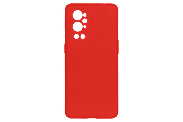 2E Basic case for OnePlus 9 Pro (LE2123), Solid Silicon, Chinese Red
