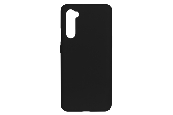 2E Basic case for OnePlus Nord (AC2003), Solid Silicon, Black