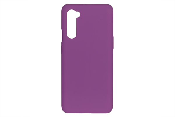 2E Basic case for OnePlus Nord (AC2003), Solid Silicon, Purple