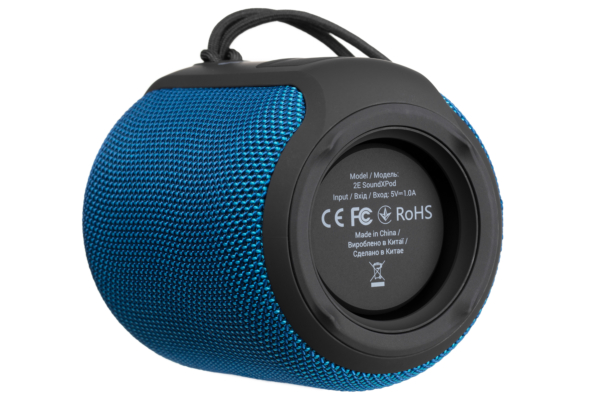 Акустична система 2E SoundXPod TWS, MP3, Wireless, Waterproof Blue
