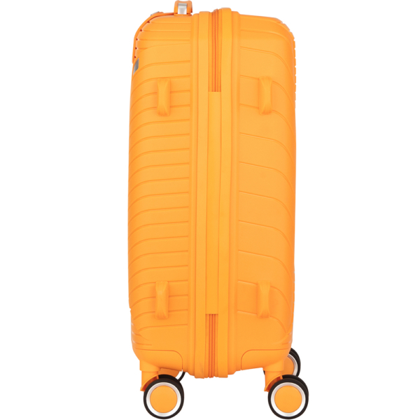 Чемодан пластиковый 2E SIGMA, малый, 4 колеса, оранжевый