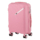 2E Plastic Suitcase, SIGMA, S, 4 Wheels, Pink