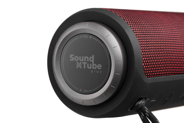 Акустична система 2E SoundXTube Plus TWS, MP3, Wireless, Waterproof Red
