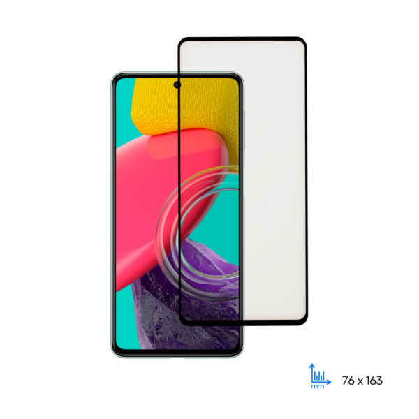 Защитное стекло 2E для Samsung Galaxy M53 (M536), 2.5D FCFG, (1 Pack), black border