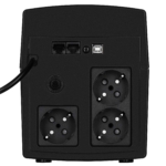 ДБЖ 2E ED1500, 1500VA/900W, LED, 3xSchuko 2E-ED1500