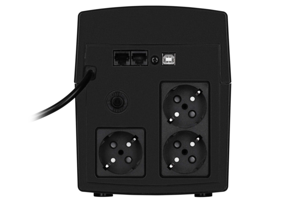ДБЖ 2E ED1500, 1500VA/900W, LED, 3xSchuko 2E-ED1500