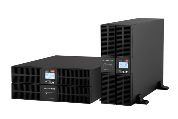2E SD6000RT UPS, 6kVA/6kW, RT4U, LCD, USB, Terminal in&out 2E-SD6000RT