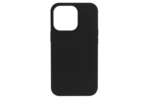 2Е Basic case for Apple iPhone 14 Pro, Liquid Silicone, Black