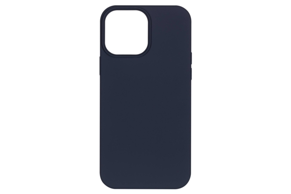 2Е Basic case for Apple iPhone 14 Pro Max, Liquid Silicone, Midnight Blue