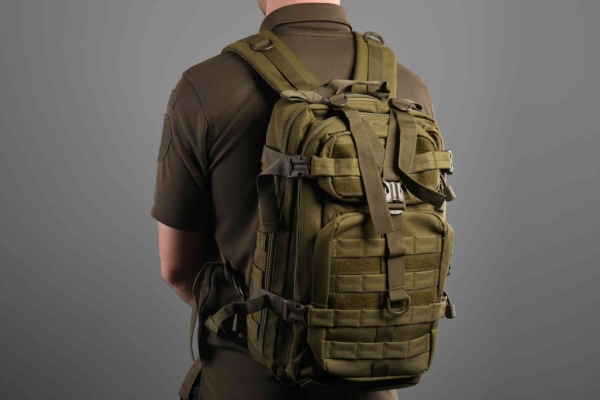 2E Tactical Backpack 25l, Molle, 2E-MILTACBKP-25L-OG
