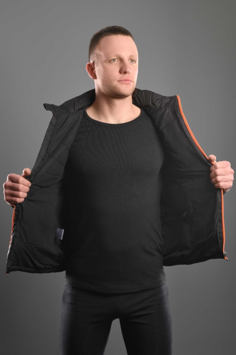 2E Tactical Heated Vest Heat Power Plus Black, size M