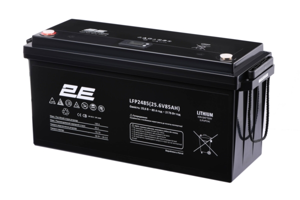 Аккумуляторная батарея 2E LFP2485 24V/85Ah LCD 8S