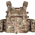 Military Plate Carrier Type1, 2E, Molle, Multicam