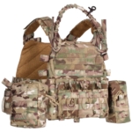 Military Plate Carrier Type1, 2E, Molle, Multicam