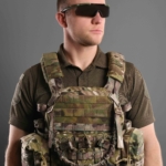 Military Plate Carrier Type1, 2E, Molle, Multicam