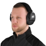 2E Tactical protective earmuffs Defense Black NRR: 25 dB, passive