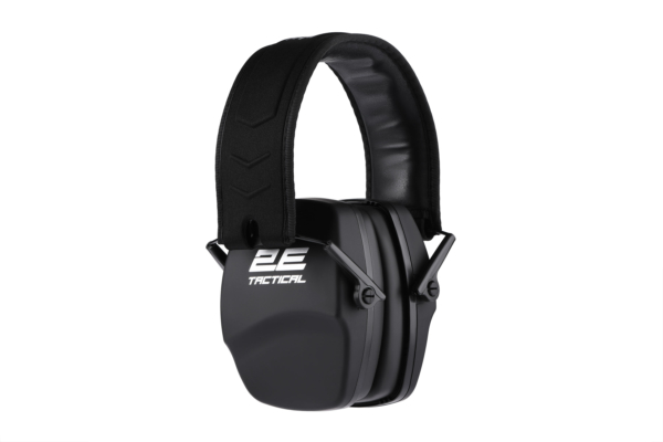 2E Tactical protective earmuffs Defense Black NRR: 25 dB, passive
