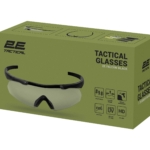 2E Tactical safety goggles Falcon Black with EVA case, 3 lenses