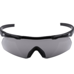 2E Tactical safety goggles Falcon Black with EVA case, 3 lenses