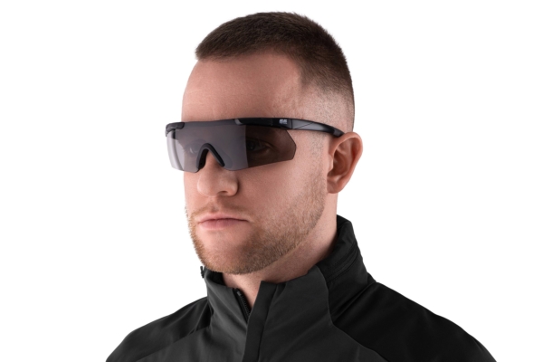 2E Tactical safety goggles Falcon Black with EVA case, 3 lenses