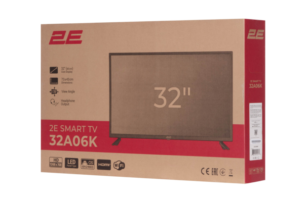 Smart-телевізор 2E 32A06K