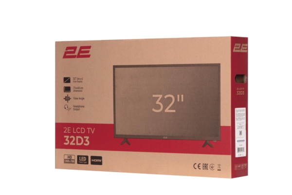 Телевизор 2E 32D3