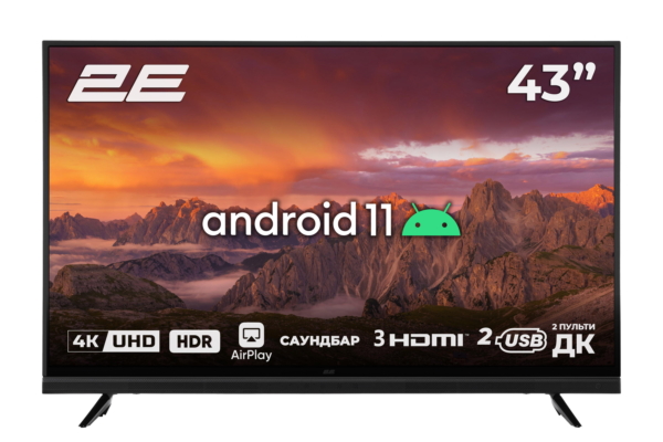 Smart-телевізор 2E 43A06L