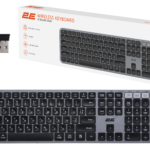 Keyboard 2E KS240 WL BT Gray