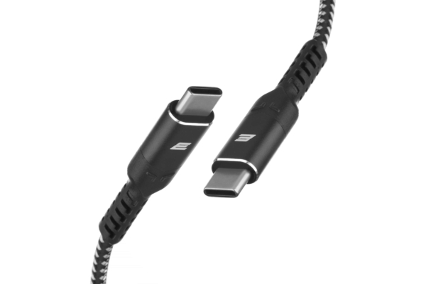 Кабель 2E USB-C – USB-C, PD 3.1 240W Aluminum Shell, 1m, black