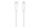 Кабель 2E USB-C — Lightning, Glow, 1m, white