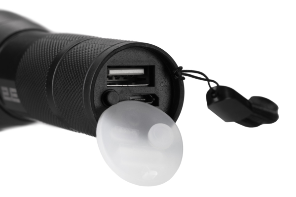 Ліхтар ручний акумуляторний 2E FLYB1812 BI, Micro-USB, 1200мА•год, 1200лм, 10Вт, 4 функції освітлення