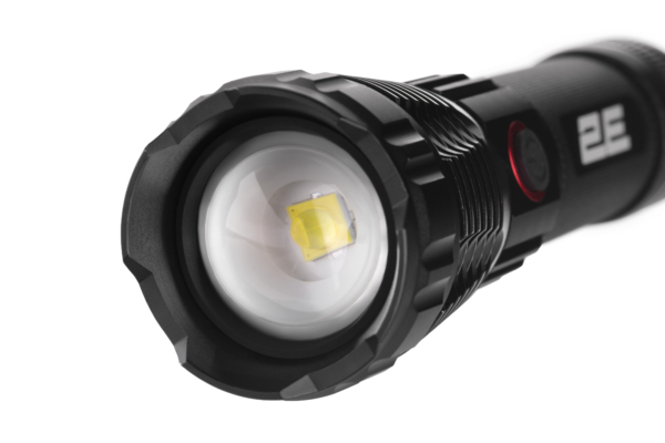2E Hand lantern rechargeable, USB-C, 3000mAh, 2000lm, 10W, 5 lighting functions