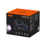 2E Headlight rechargeable, Micro-USB, 1800mAh, 230lm, 3 lighting functions