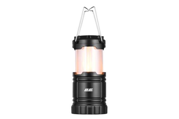 2E Camping lantern battery powered Flame, AAx3, 150lm, 3W, LED/flame/white light, IP44